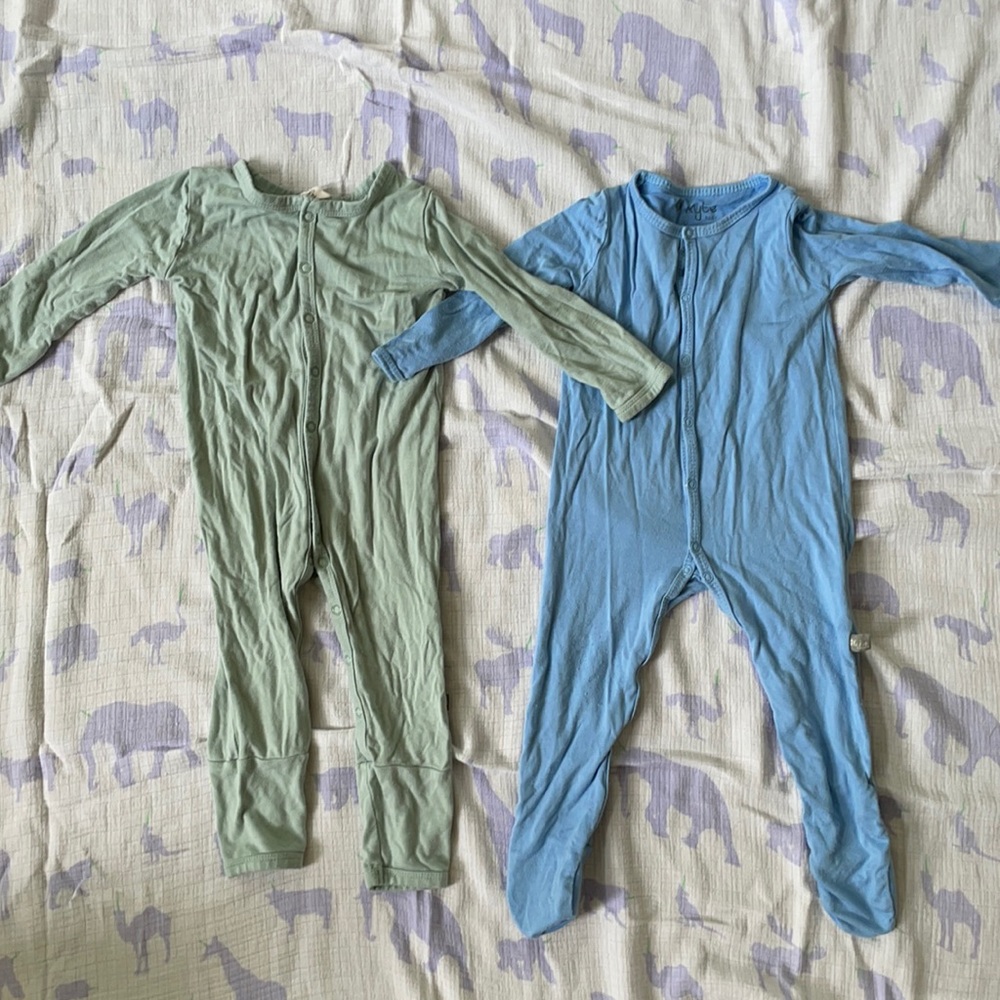 Two Kyte 6-12mo. one piece outfits
